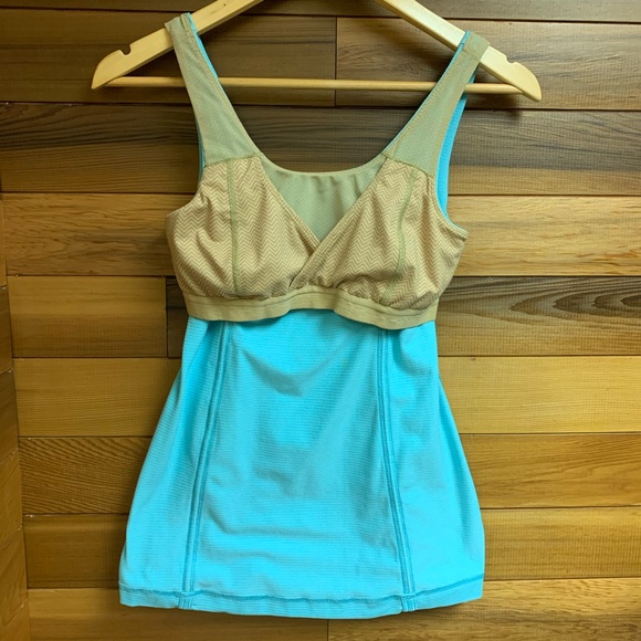 Lululemon Whole Hearted Tank Heathered Angel Blue - Picture 6 of 16